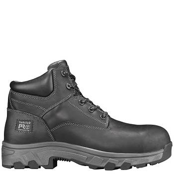 Timberland Férfi PRO Workstead 6" SD+ Comp Toe Munkavédelmi Bakancs Fekete